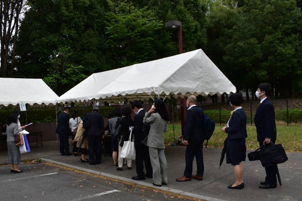 桜鳩会入校式